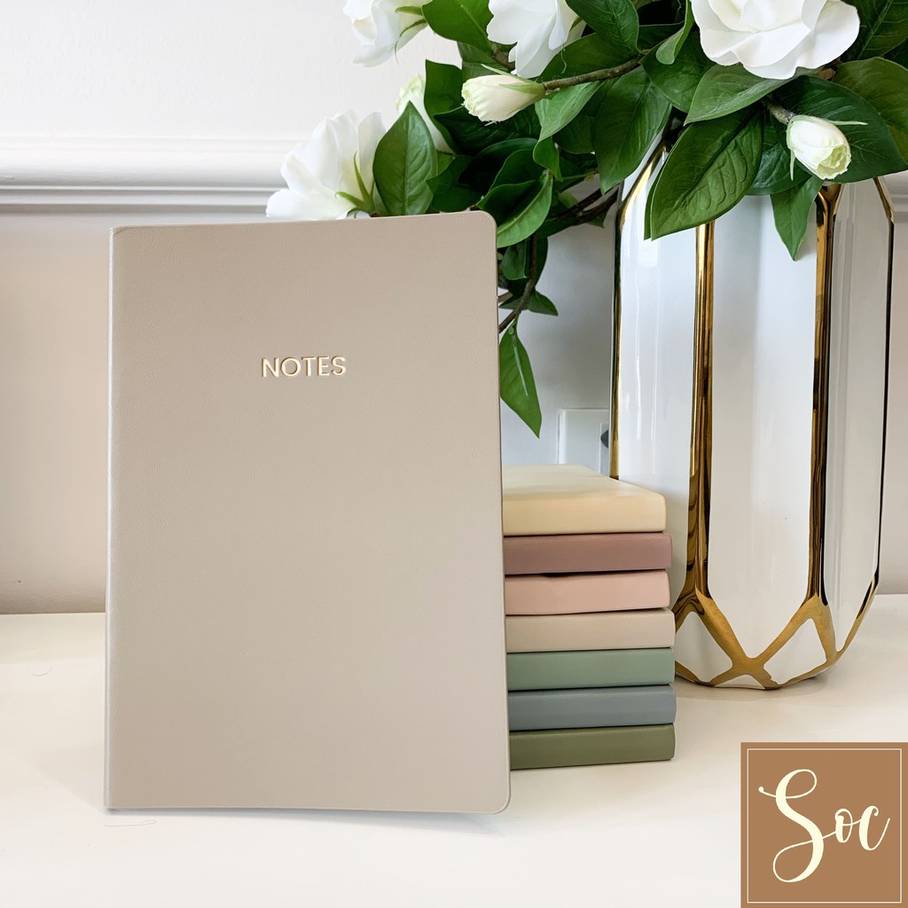 Sổ dán gáy bìa cứng - Morandi Notebook