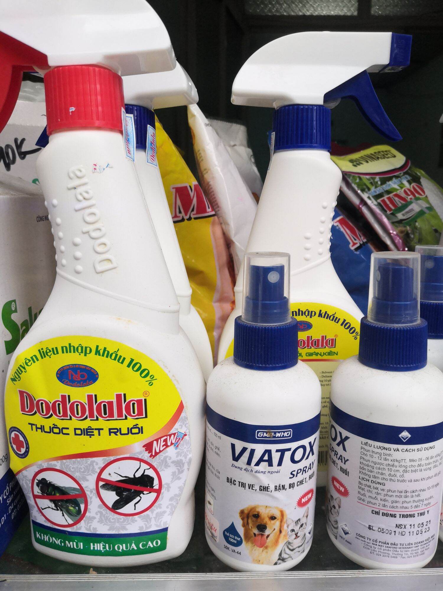 ruồi- chai thuố-c sịt ruồi  DODOLALA chai lớn 350ml