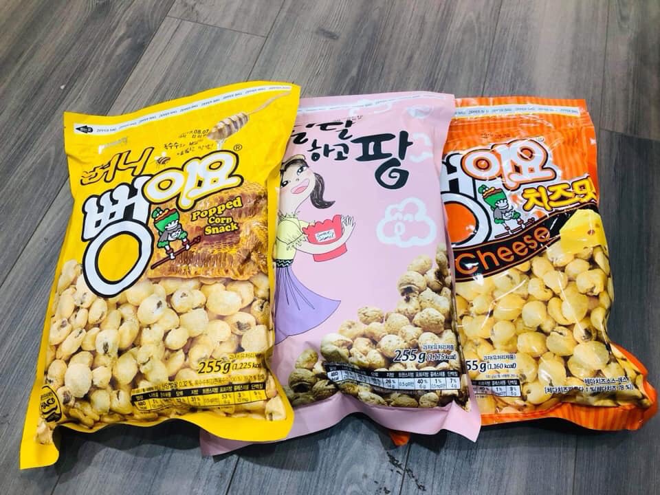 Bắp Rang tẩm phô mai Hàn Quốc 255gram - Ăn Vặt