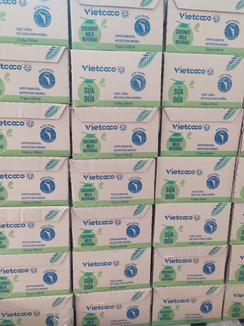 Sữa Dừa Nguyên Chất 330ml Vietcoco