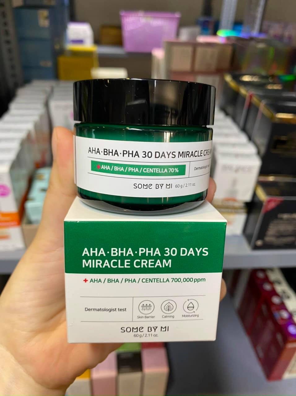 Kem dưỡng trị thâm, mụn AHA – BHA – PHA Miracle 30 Days SOME BY MI