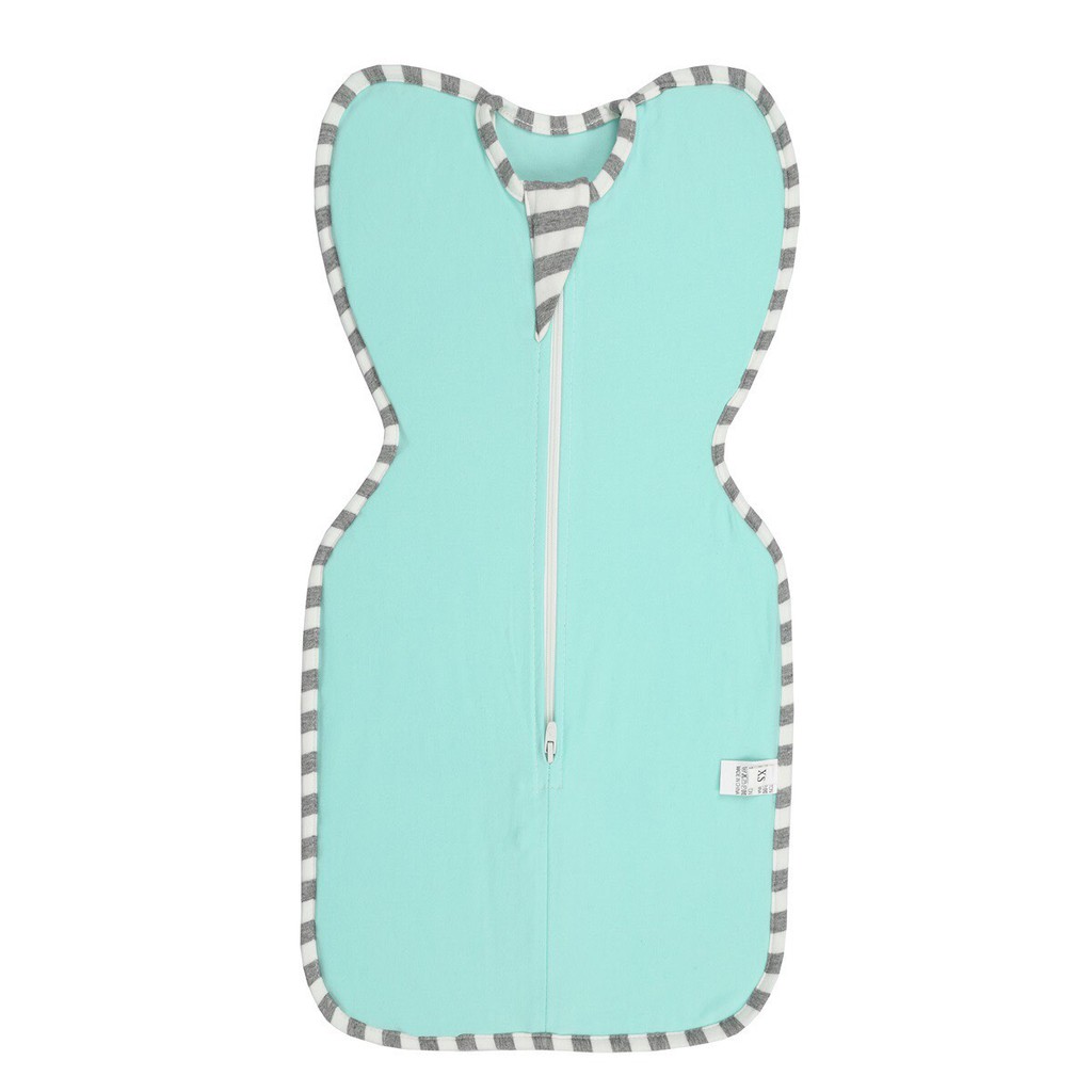 [HCM]Ủ kén ngủ kéo khóa cotton cho bé
