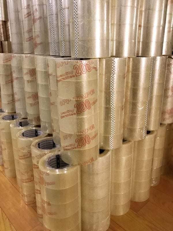 Băng Keo Trong, Đục 200y 1 cây (6 cuộn)
