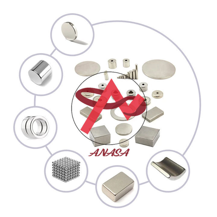 Nam Châm Đất Hiếm 20x10x2mm Siêu Từ Tính