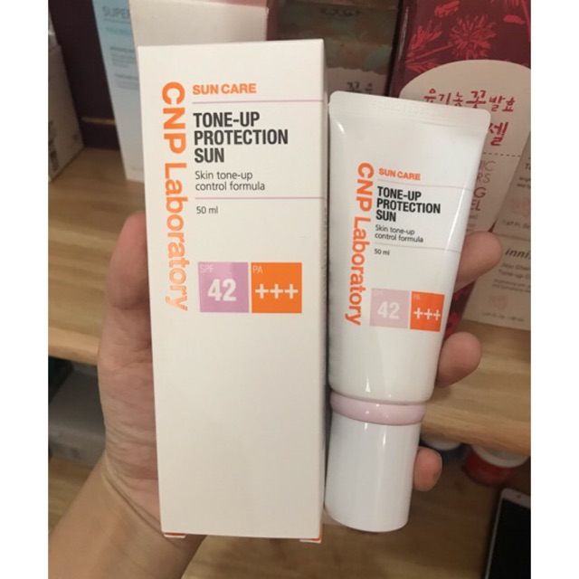 Kem chống nắng tone up cnp labortatory tone - up spf 42 pa+++