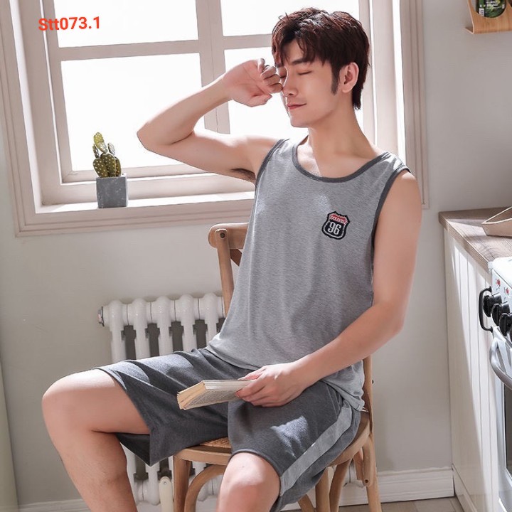 Set đồ bộ áo thun nam quần short thể thao