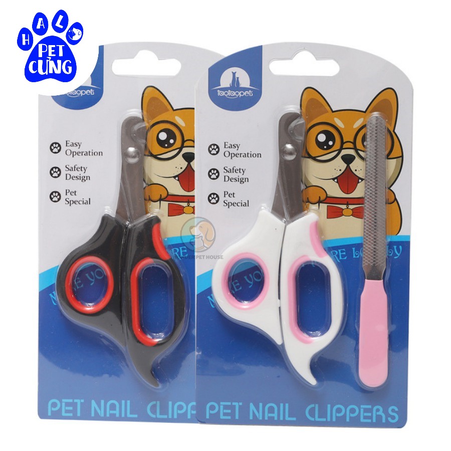 Bộ Kéo Kèm Dũa Cắt Móng Cho Chó Mèo