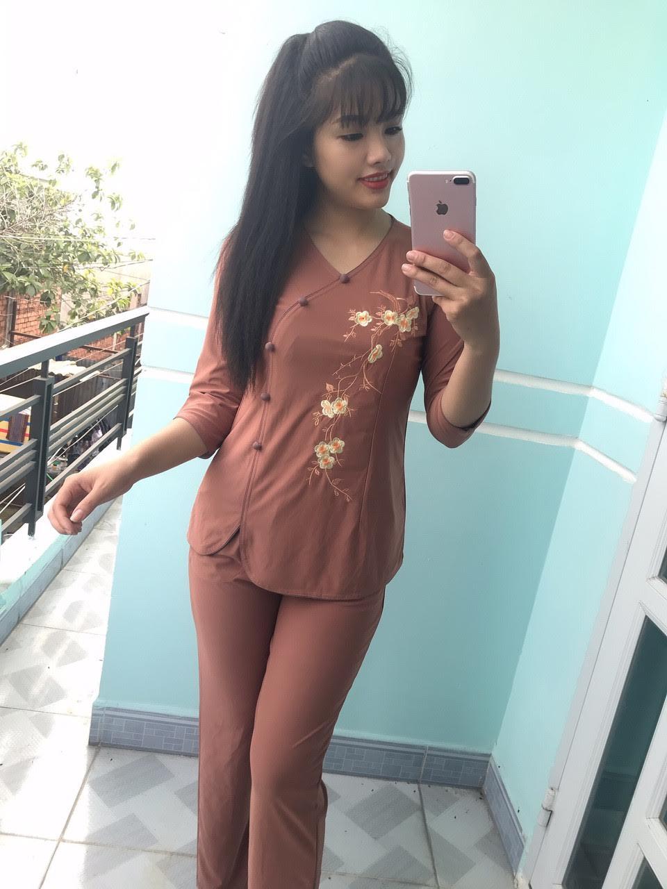 [HCM]ĐỒ LAM ĐI CHÙA - THUN BÔNG MAI