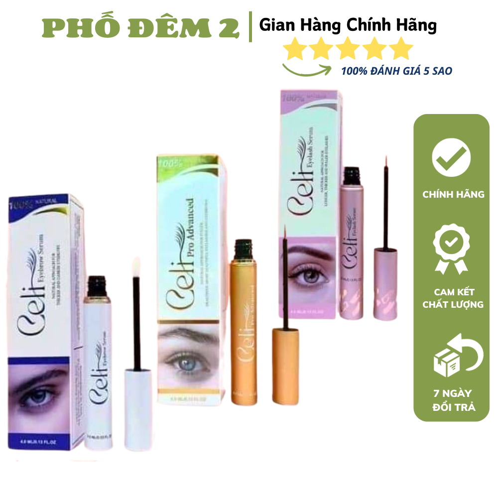 Serum Dưỡng Mi CELI Giúp Dài Và Dày Mi (Chính Hãng)