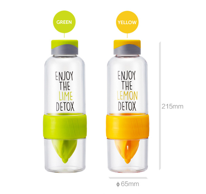 Bình Nước Detox Nhựa Tritan Lock&Lock 570ml ABF659