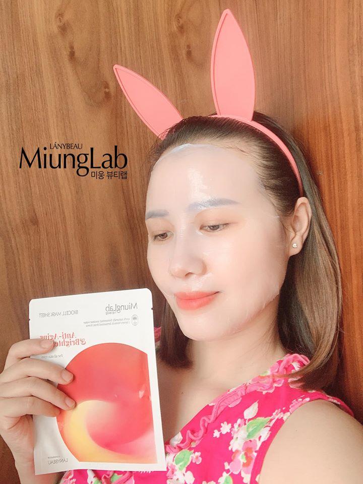 [HCM]1 Miếng Mặt Nạ Miung Lab Cam - Phiên Bản Mới Nhất