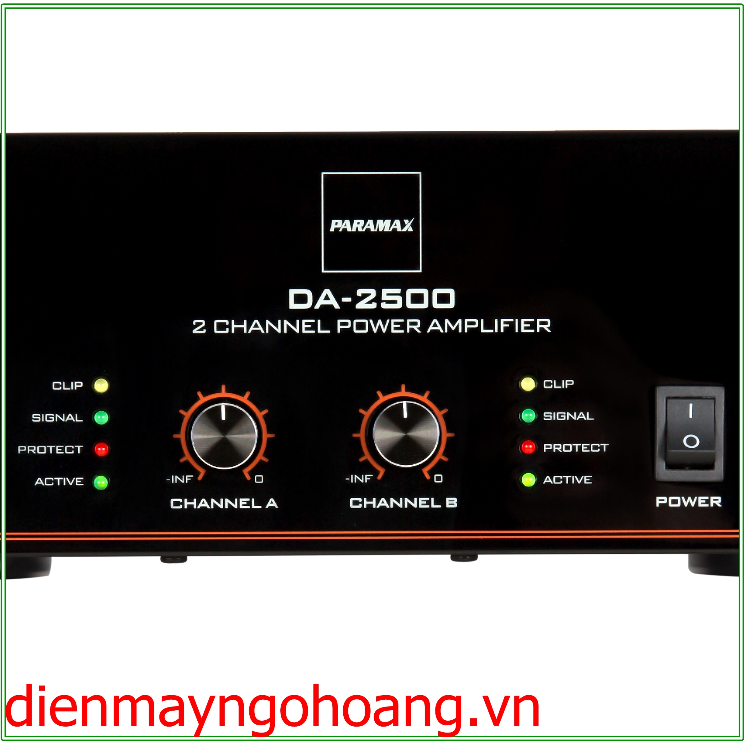 [FreeshipMAX] Amply công suất PARAMAX DA-2500( Miễn phí giao hàng TPHCM-Ngoại tỉnh tính phí vận chuyển)