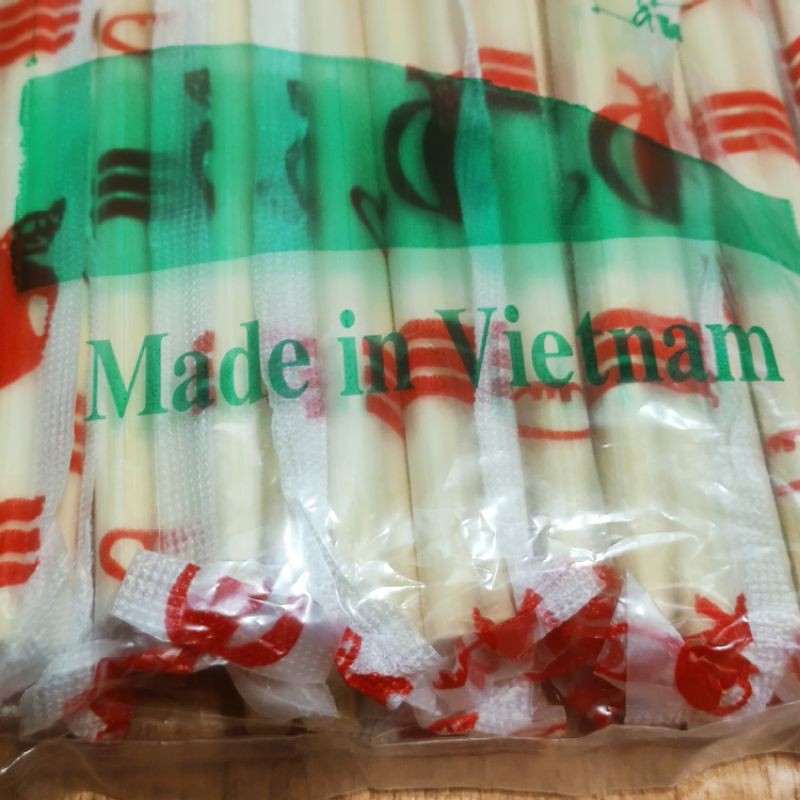 Bịch đũa tre sạch dùng một lần Bịch 20 đôi Tiệt trùng tiện dụng cho quán ăn và du lịch xa