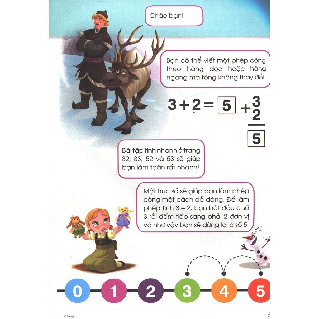 Sách - Disney Learning - Cùng Học Phép Cộng
