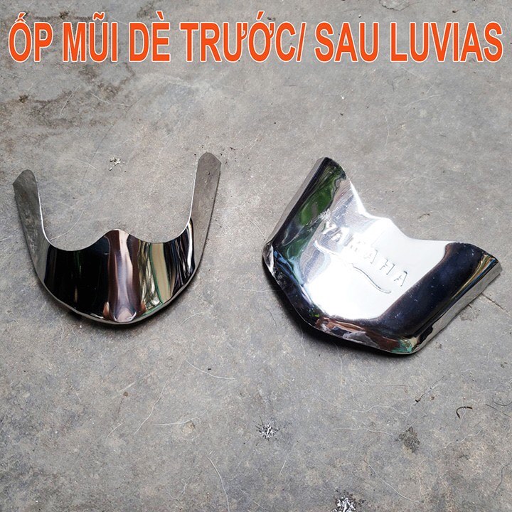 [HCM]BỘ MỎ ĐUÔI DÈ XE LUVIAS INOX