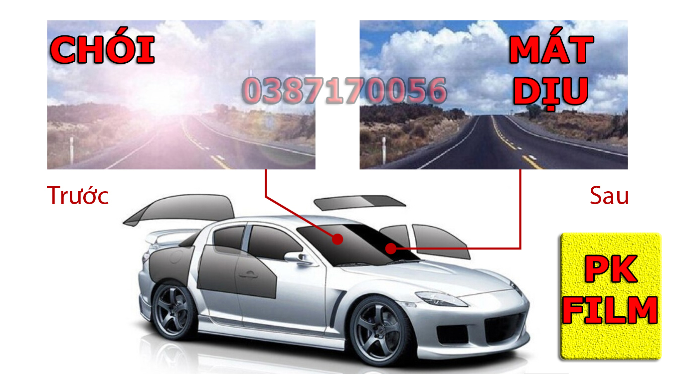 phim cách nhiệt kính lái ô tô