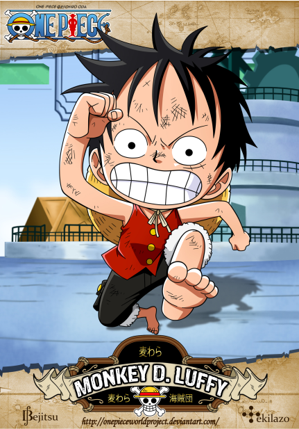 36 poster anime One Piece ngẫu nhiên