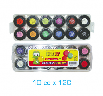 Bộ màu nước hàn quốc dooly 10ml -12 màu