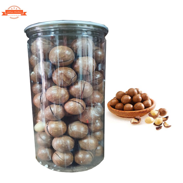 500gr Hạt macca Úc nứt vỏ tự nhiên
