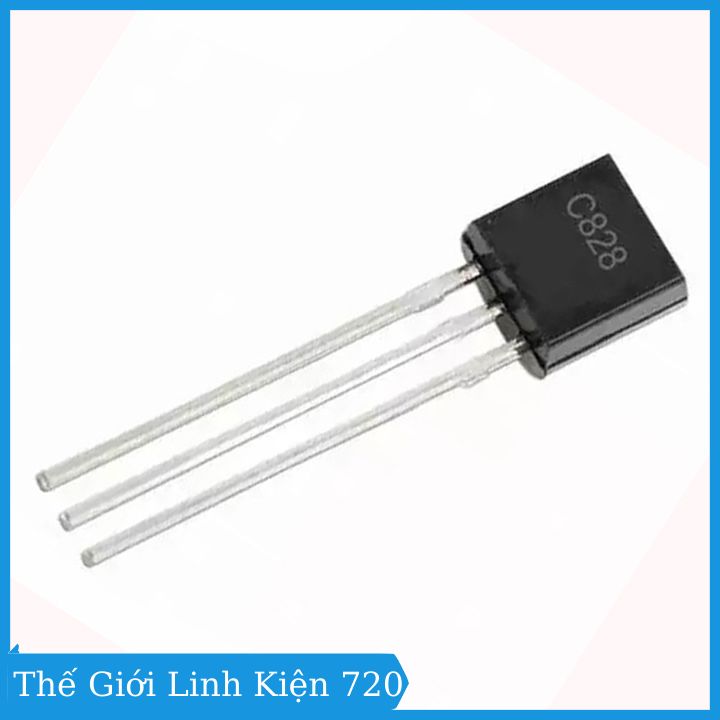 Bộ 10 C828 TO-92 transistor NPN điện áp 25V 0.1A