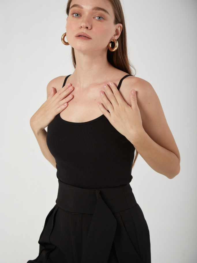 COCO SIN - Bodysuit 2 Dây Đen