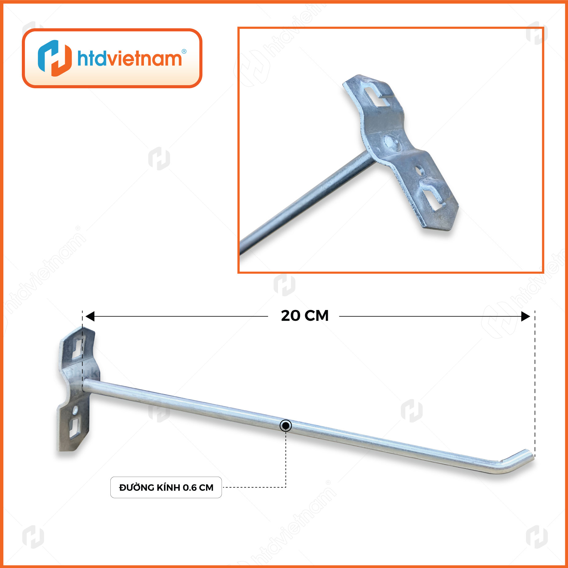 Móc treo dụng cụ cơ khí, móc treo đồ nghề sửa chữa H1