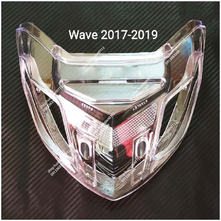 Nắp ốp đèn hậu stop trắng xe máy Wave A 2014-2020