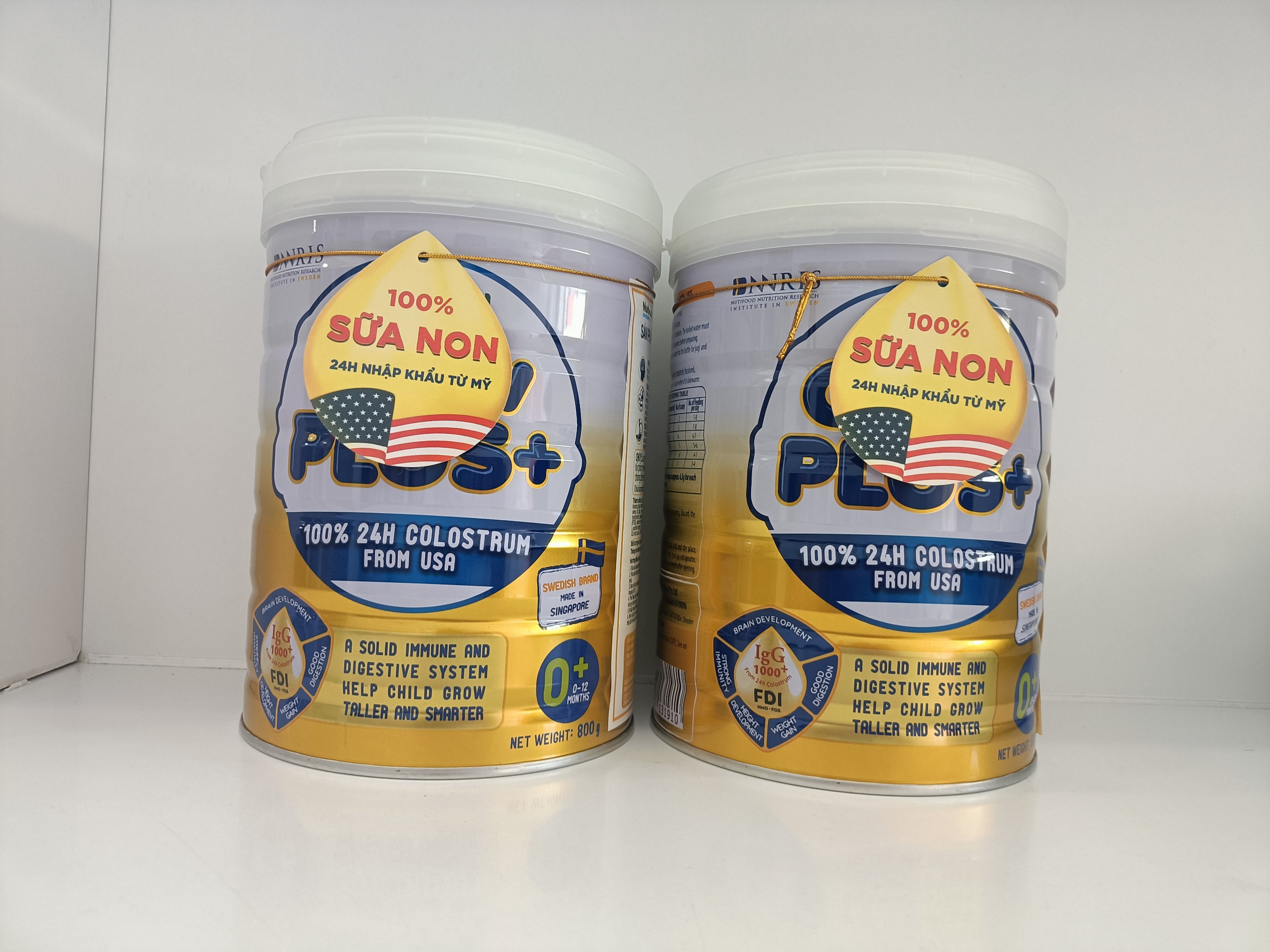 SỮA BỘT GROWPLUS+ SỮA NON ( VÀNG-SI ) 0-12 THÁNG