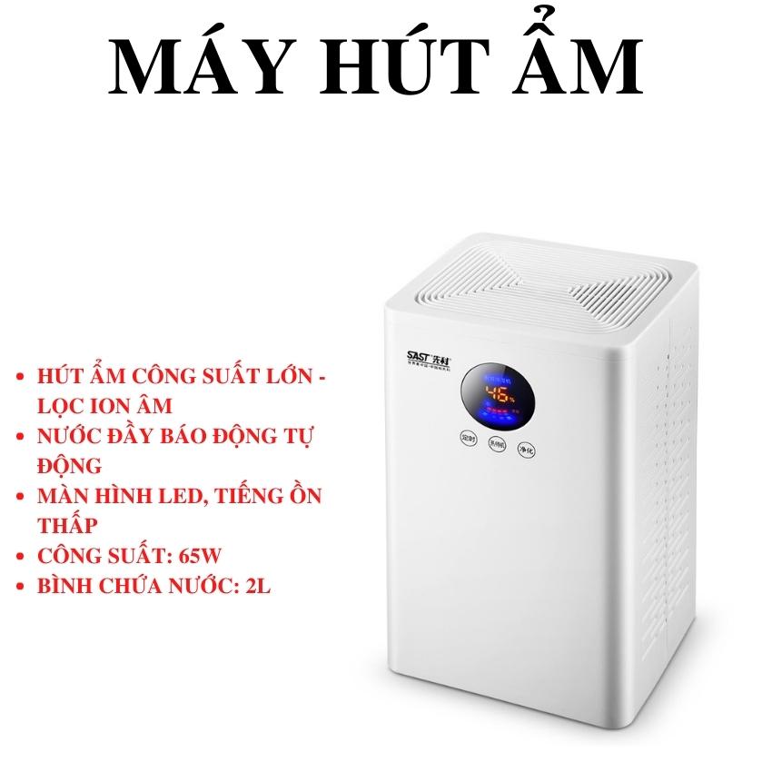 Máy hút ẩm gia đình , máy hút ẩm mini, máy hút ẩm phòng ngủ, máy hút ẩm công suất lớn, độ ồn thấp, bình chứa lớn, kiểu dáng hiện đại, dễ dàng di chuyển phù hợp phòng 10-20m2
