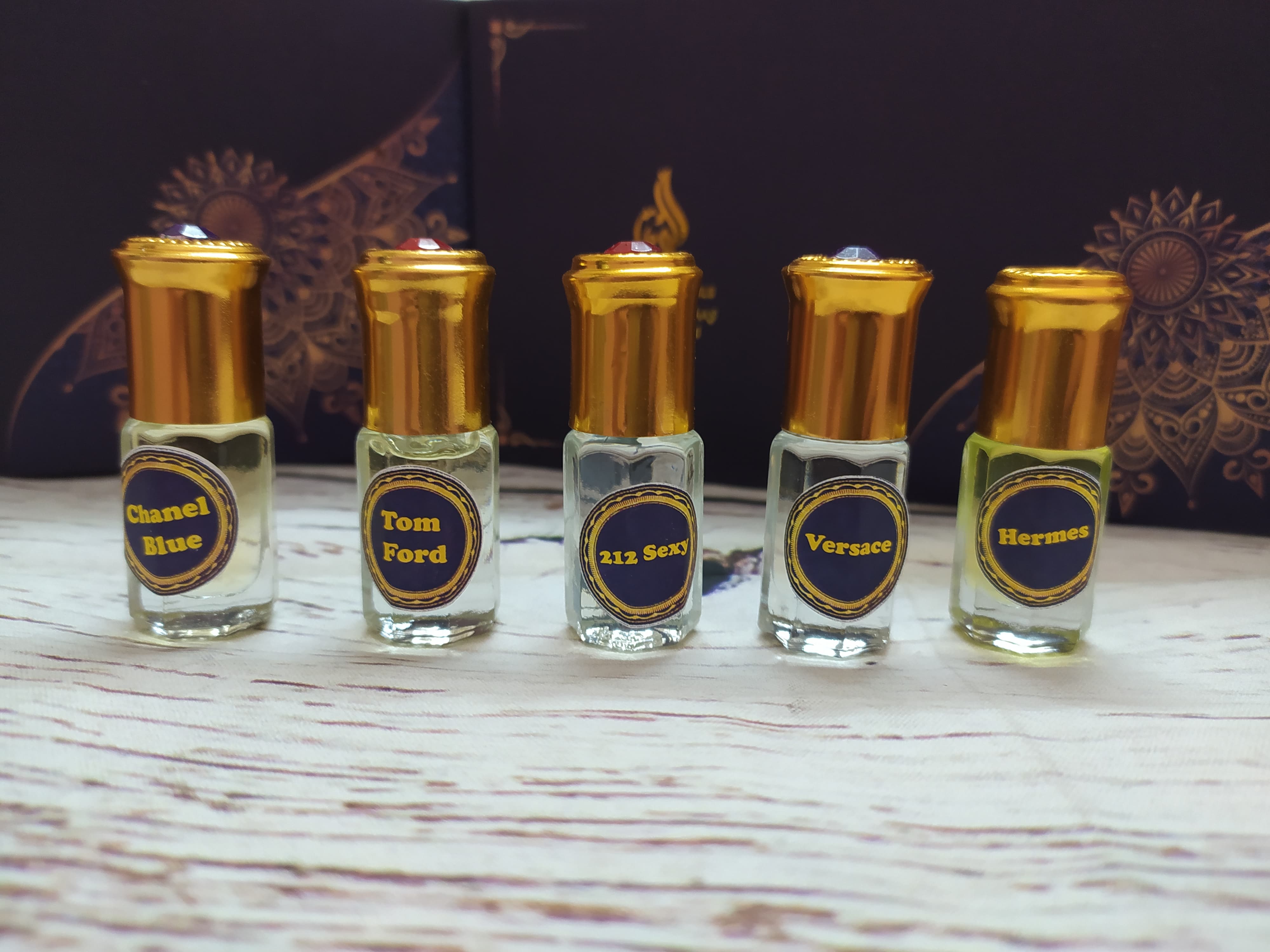 [Chính hãng, Thơm lâu cho Nam ] Lẻ/ Nguyên sét 5 chai tinh dầu nước hoa dubai cho nam Sang trọng, Đẳng cấp