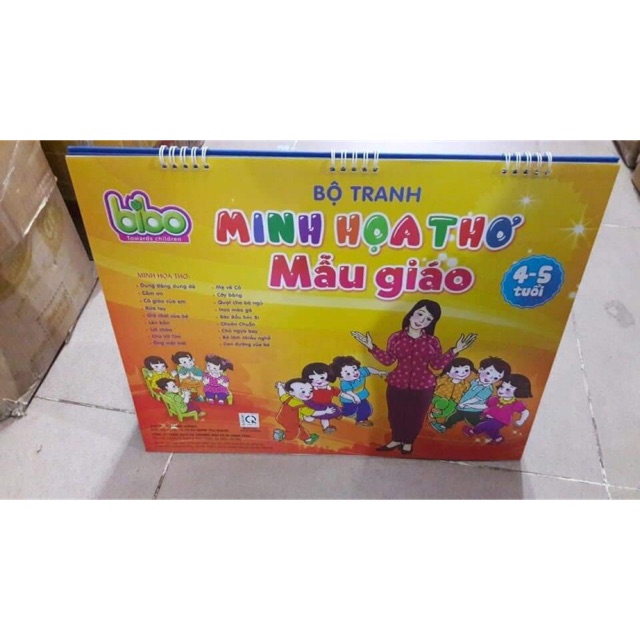 Tranh minh họa thơ truyện cho bé