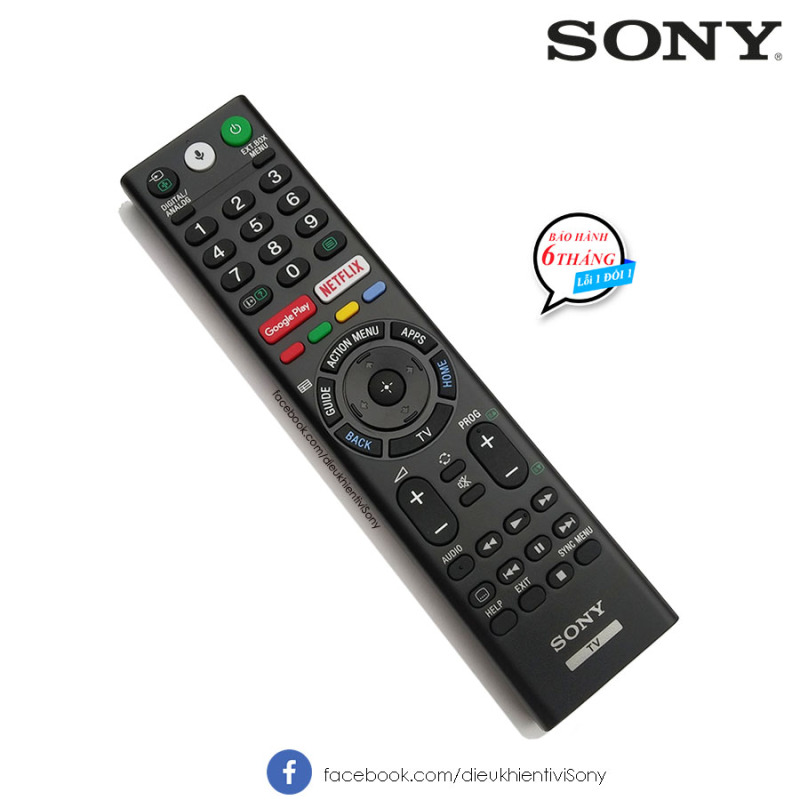 Bảng giá Điều khiển tivi Sony 4K có  giọng nói chính hãng