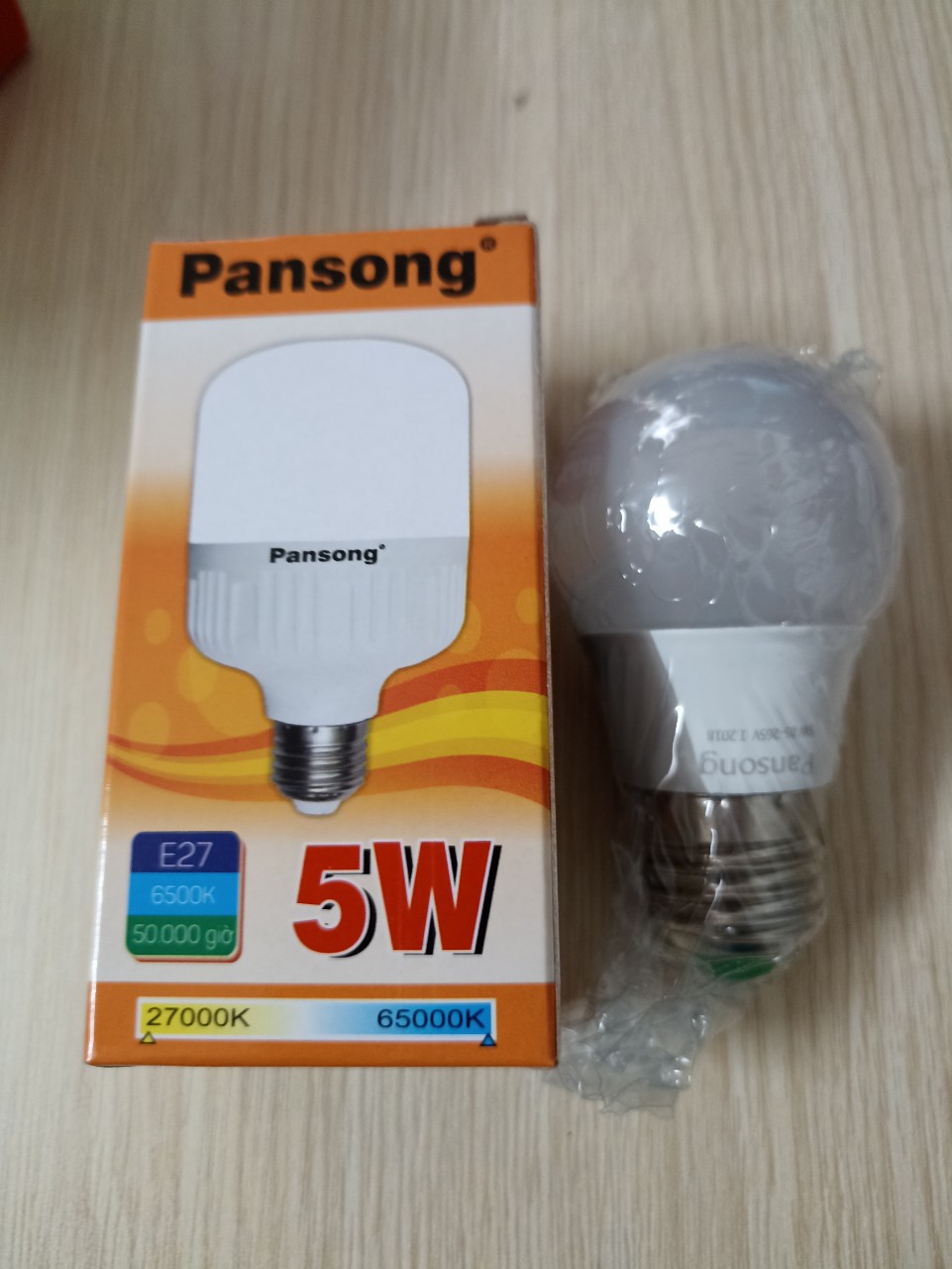 BÓNG BÚP PANSONG-5W (BULB TRỤ)