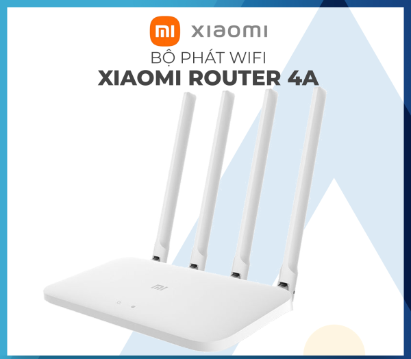 Bộ Phát WiFi Xiaomi Router 4A Siêu Mạnh 2 Băng Tần 2.4G 5G Chuẩn AC1200 - Tốc độ WiFi Tối đa 1167Mbps 4 ăng Ten Rời đa Hướng - Bản Quốc Tế