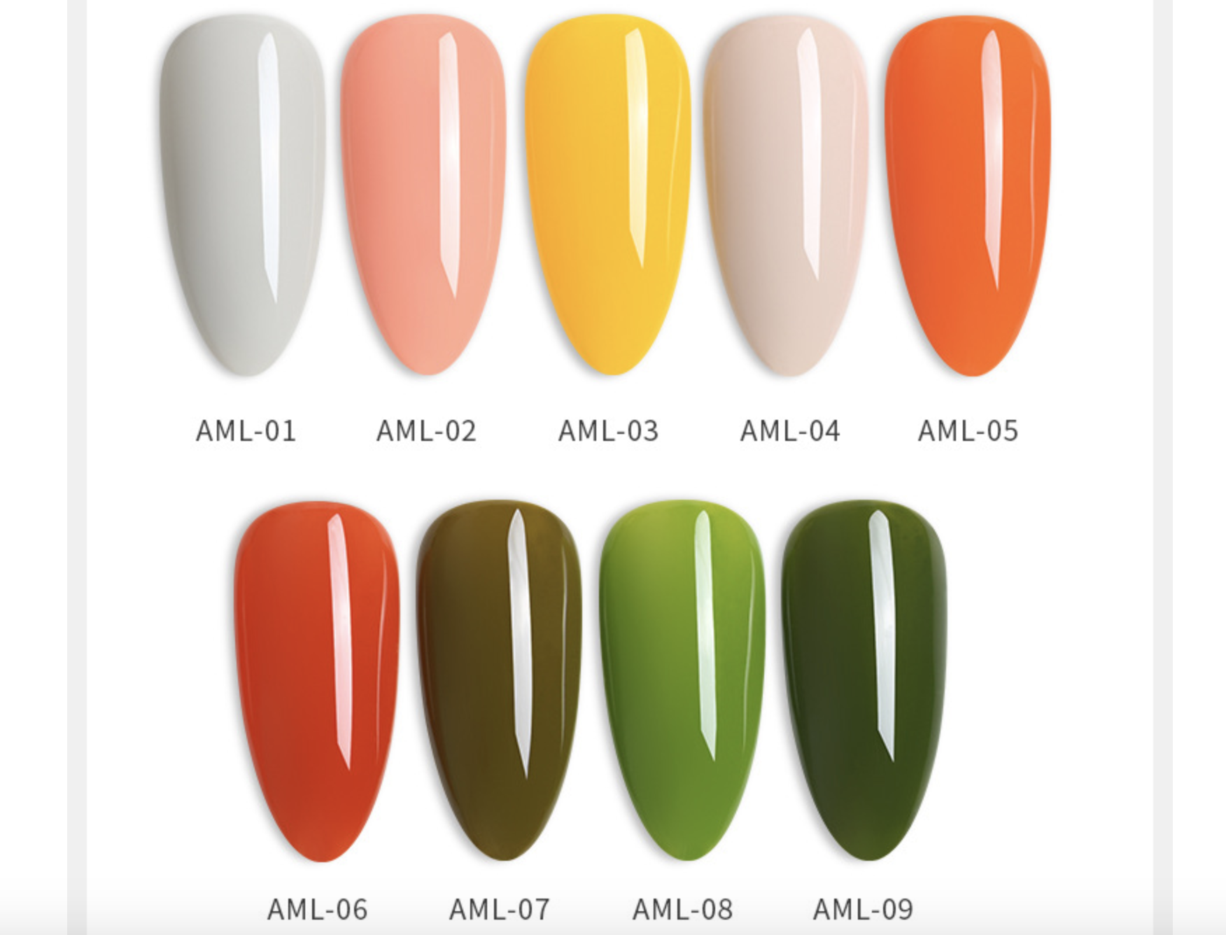 Sơn Gel AS Mã AML 15ml ( Sơn Gel Hơ Máy )