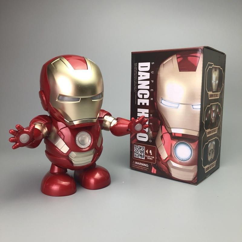 Robot Iron Man Nhảy Múa Có Đèn