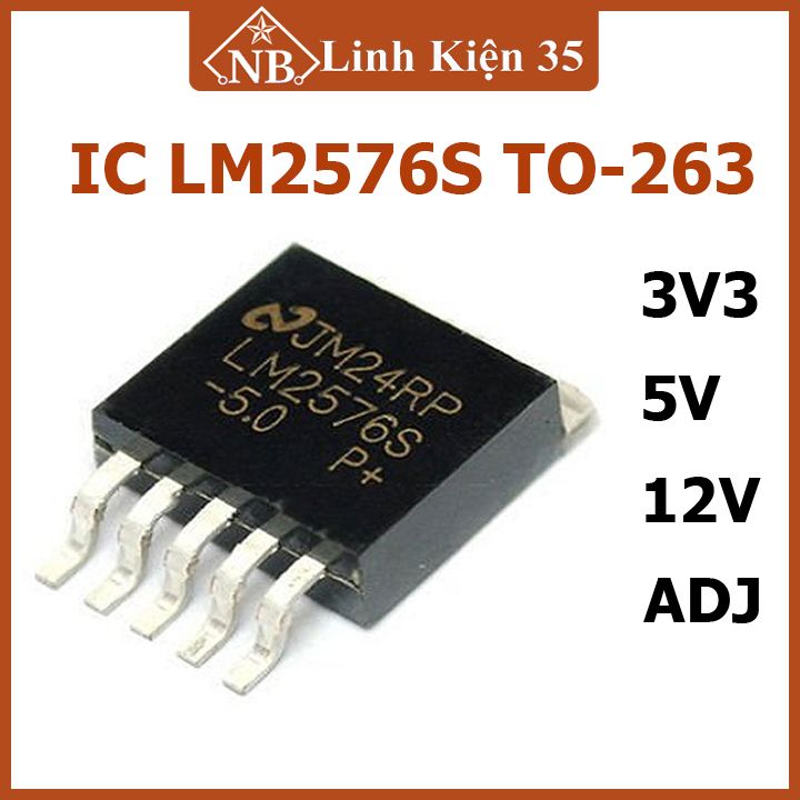 Ic nguồn lm2576s kiểu chân to-263