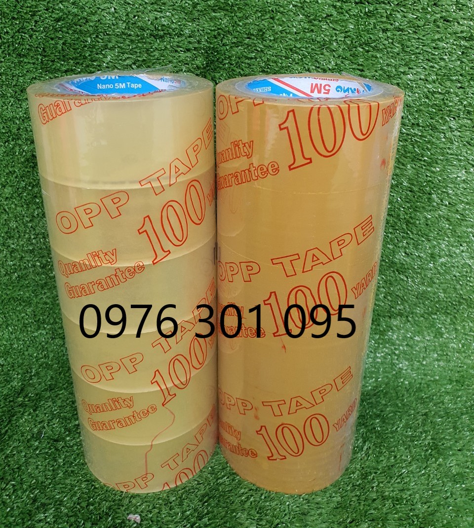 Băng Keo 100 Yards- Trong, Đục [ 1kg2/cây ] - Đèn Led Phương Nam