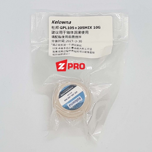 Mỡ Krytox Dupont GPL105 mix 205 1:1 chuyên dụng lube switch [10g]