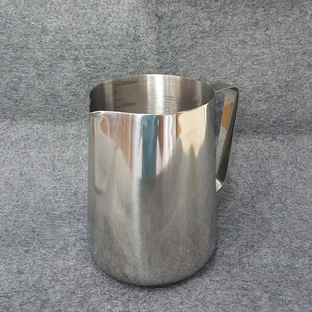 [HCM]Ca Đánh Sữa inox 304  Cao Cấp 1500ml-2000ml