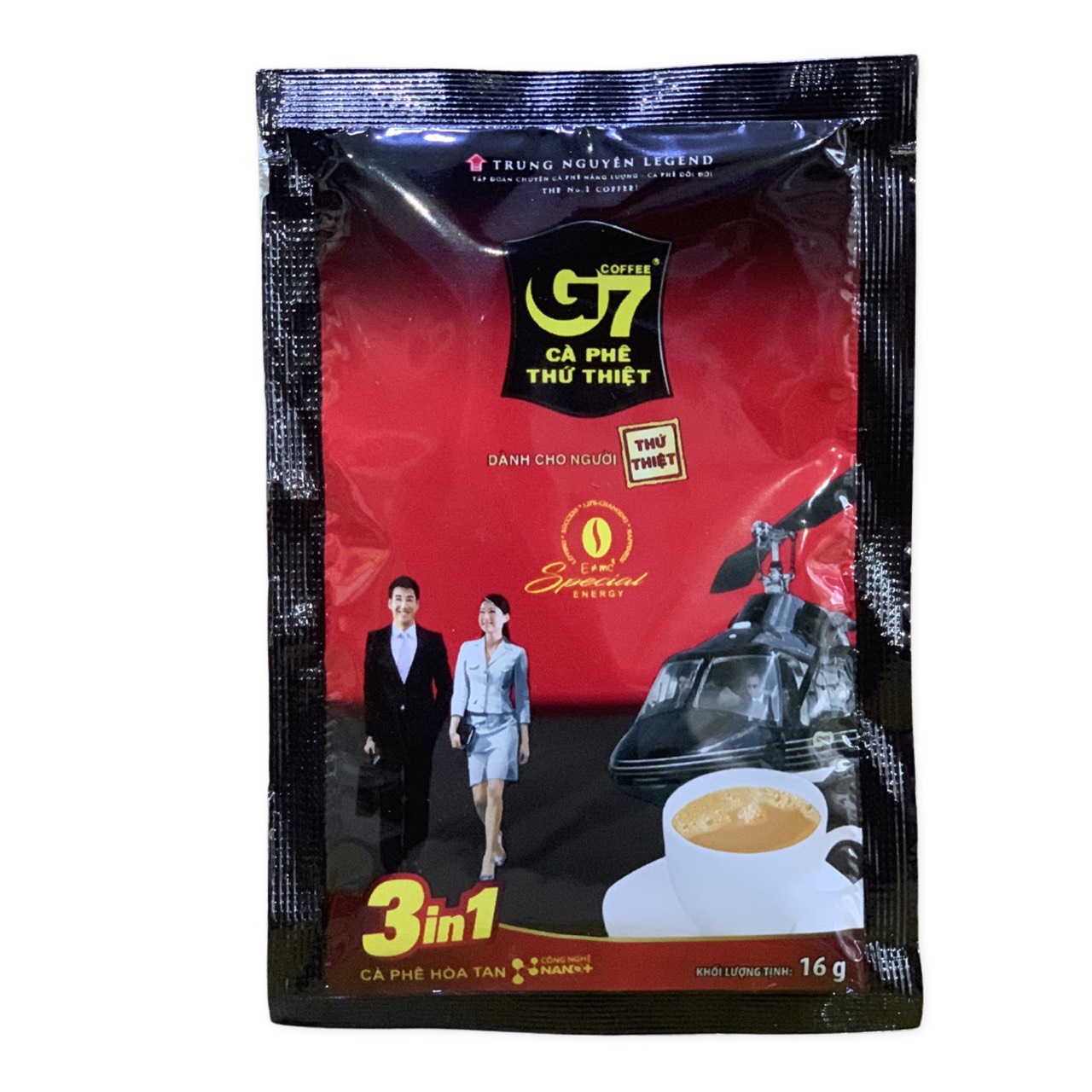 (Combo 10 Gói Lẻ) Cà phê sữa G7 - 3in1 - Trung Nguyên(16gam/Gói)