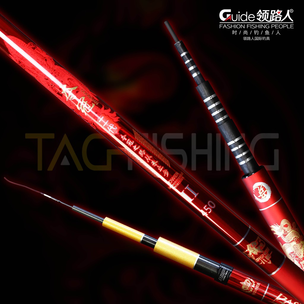 Cần Câu Tay Guide Bashen thắng lợi Đỏ 5H