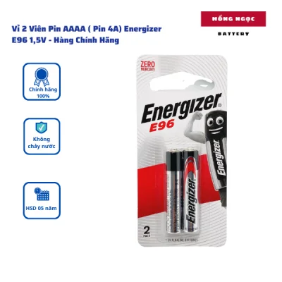 Pin AAAA ( Pin 4A ) E96 Energizer 1,5 V - Hàng Chính Hãng