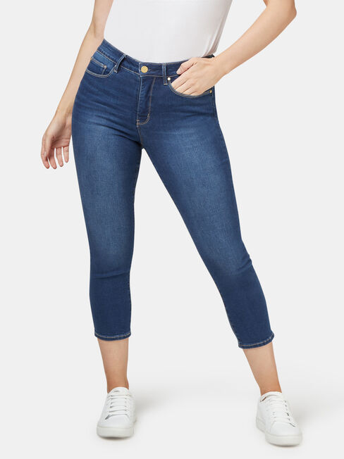 Quần jean nữ 9 tấc mẫu lỡ hàng wash co giãn mạnh có bigsize