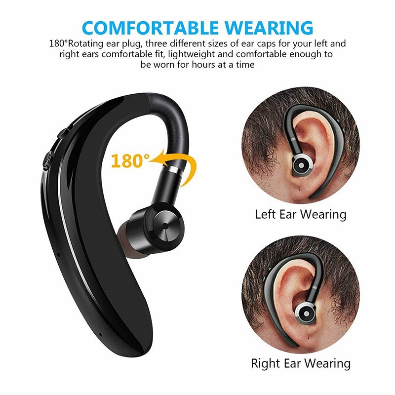 Tai nghe Đeo tai không dây Nhét Tai 5.0 S10/ V9S Kèm Mic Thoại, Nghe Nhạc Đàm Thoại Rõ nét , Bảo hành 12 Tháng