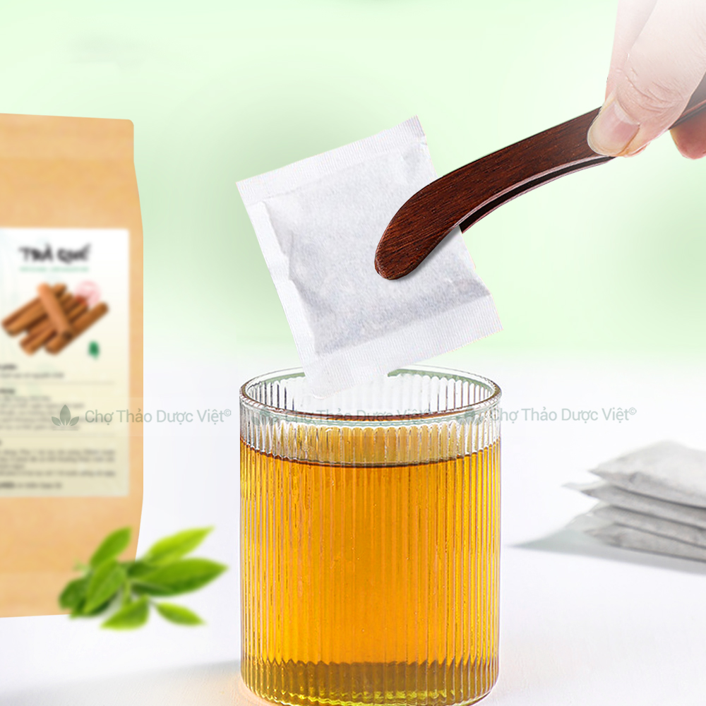 Trà quế túi lọc (Giải cảm, giữ ấm cơ thể,kiểm soát cân nặng) - Chợ Thảo Dược Việt