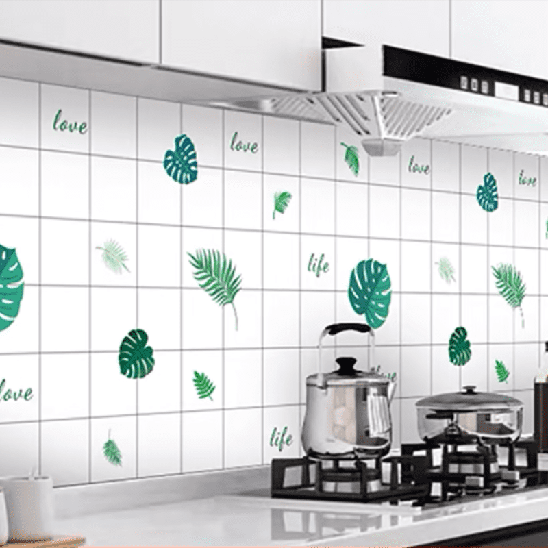 Cuộn Giấy Decal Dán Bếp 3D
