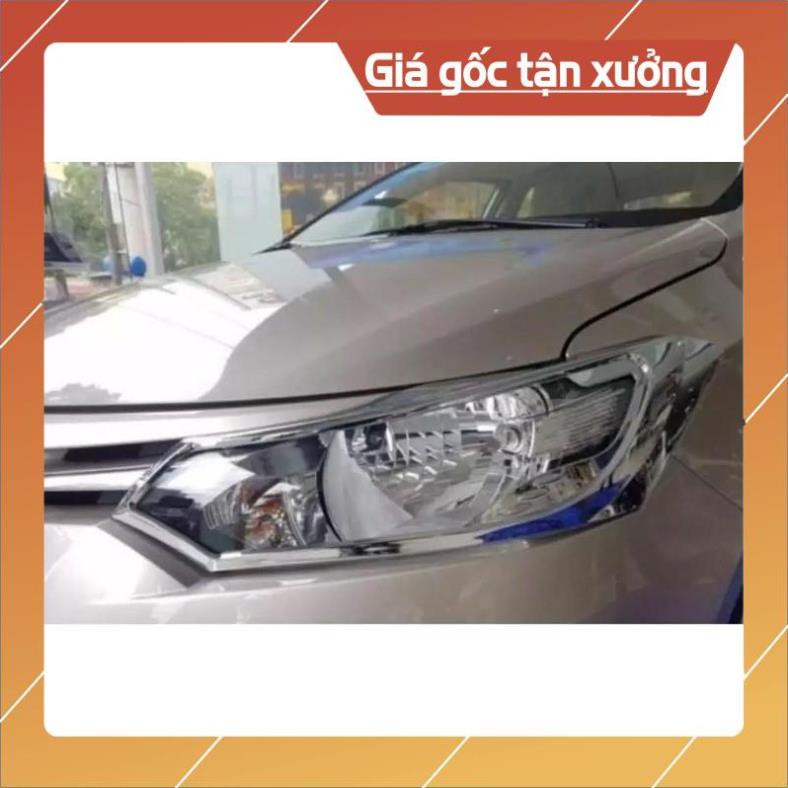 Ốp Viền Đèn Pha, Hậu Vios 2014-2017