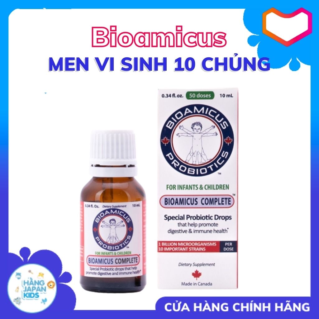 Men vi sinh 10 chủng BioAmicus Complete