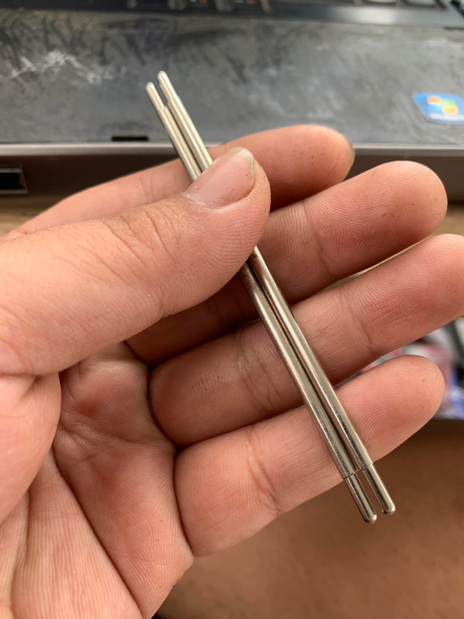 Kim Hàn cell pin mạ niken (1 Cặp )